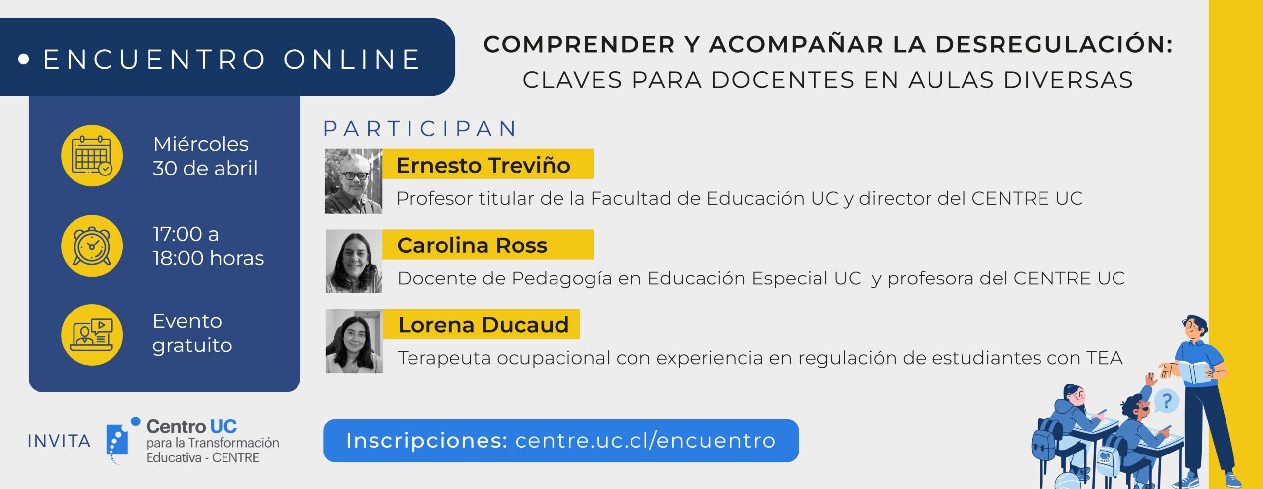 Inscripciones Encuentro Online