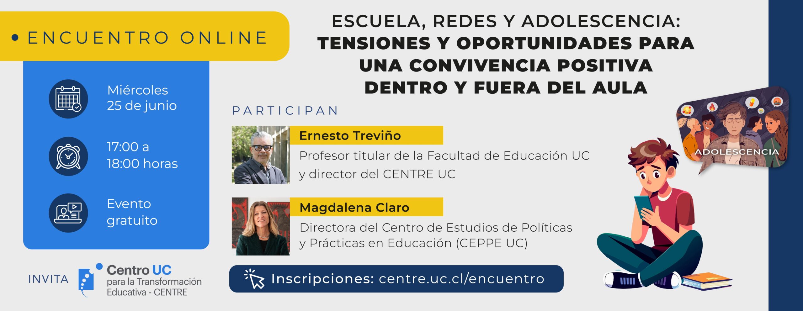 Inscripciones Encuentro Online
